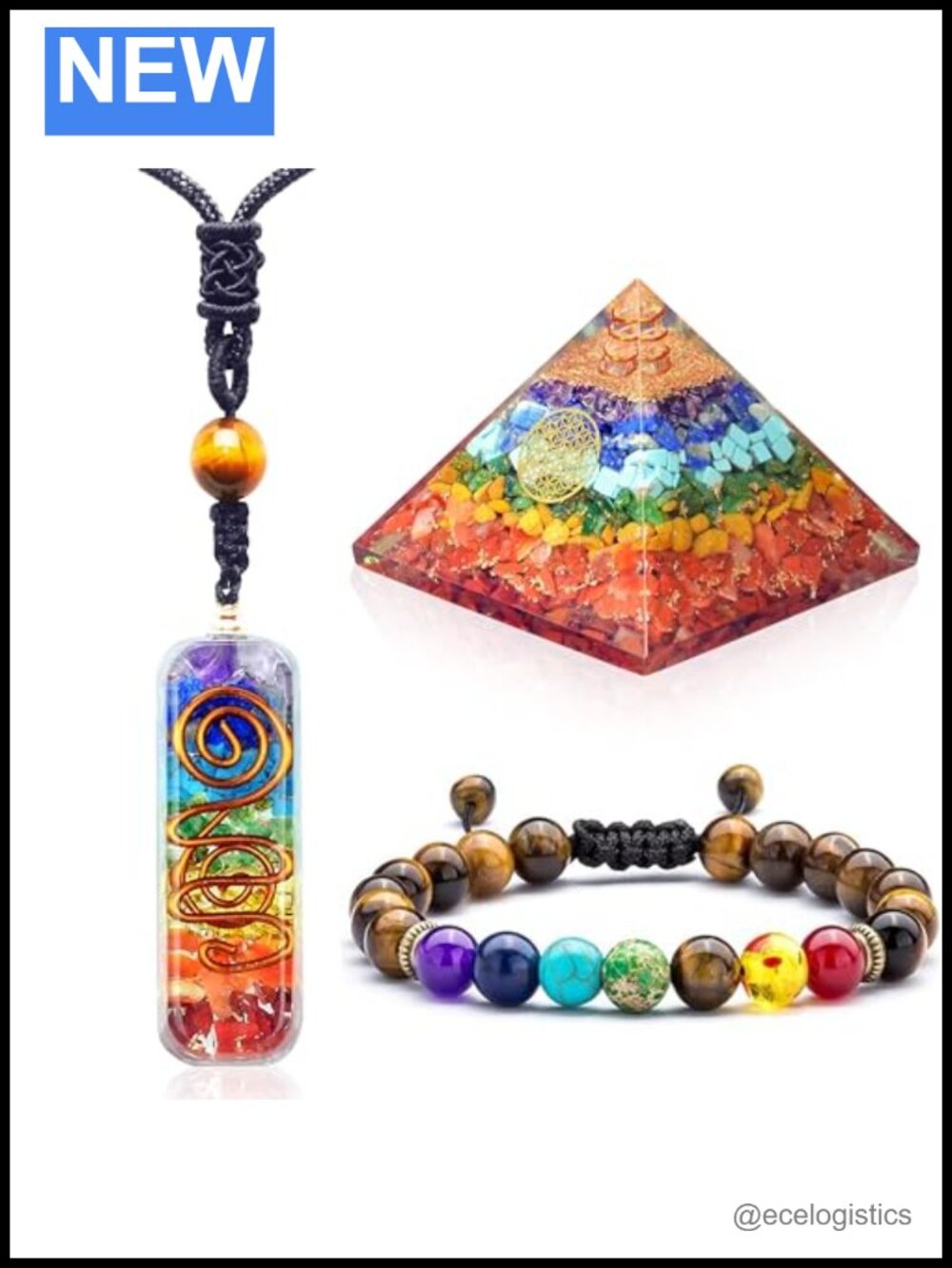 Chakra Necklace Healing Crystals Aventurine Meditation Women